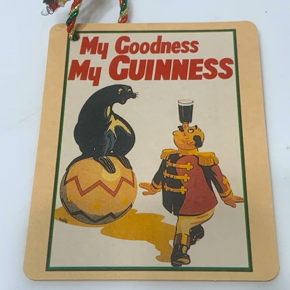 GUINNESS coaster ornaments #2 - Picture 7 of 8